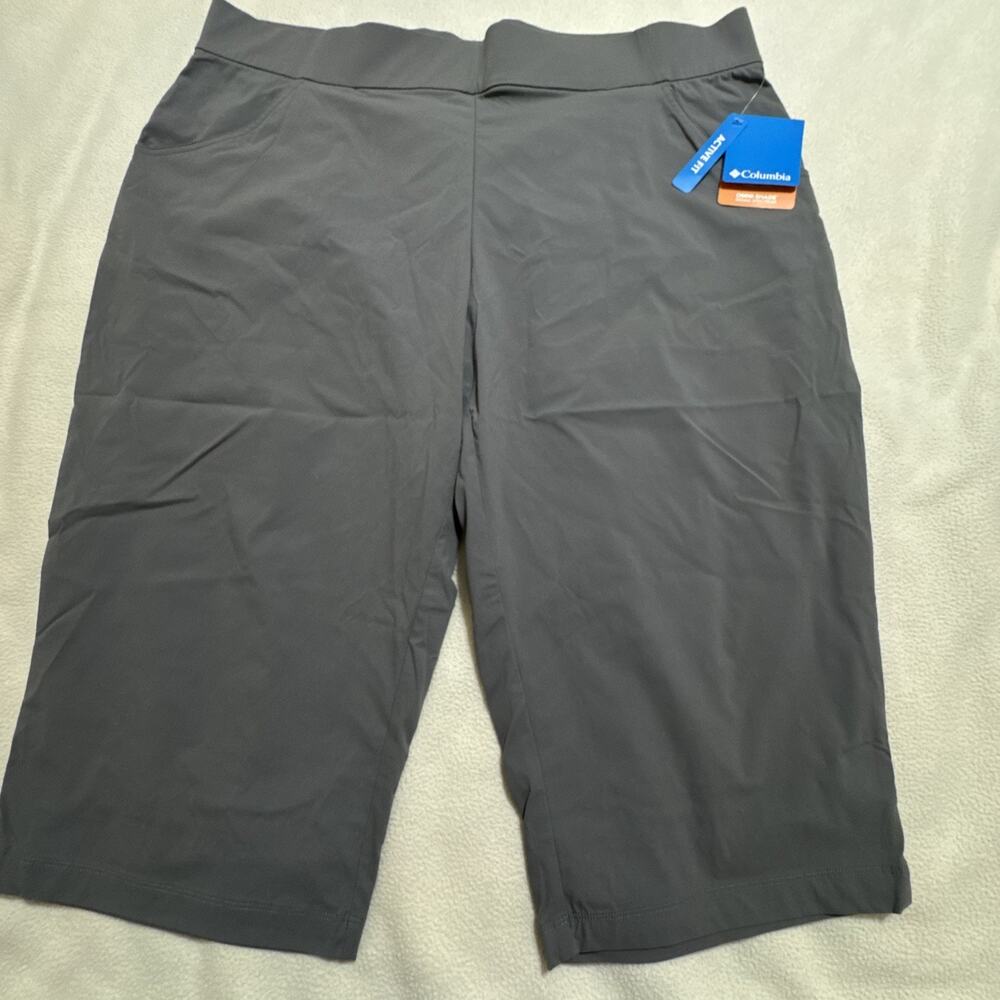 Columbia Women's Omni-Shade Active Fit Capris ~ Size XXL / 2TG ~ NWT
